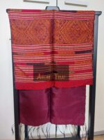 Sciarpa thailandese orientale tessuto artigianale autentico AromThai